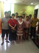 各地加入人士与洪濑黄师傅合影